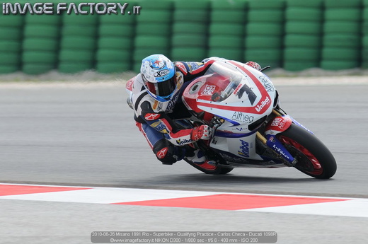 2010-06-26 Misano 1891 Rio - Superbike - Qualifyng Practice - Carlos Checa - Ducati 1098R